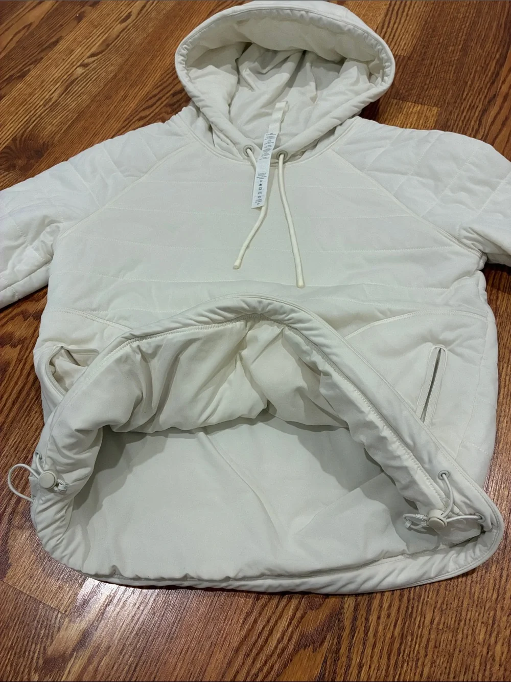 lululemon athletica Quilted Hooded Puffer - Cream